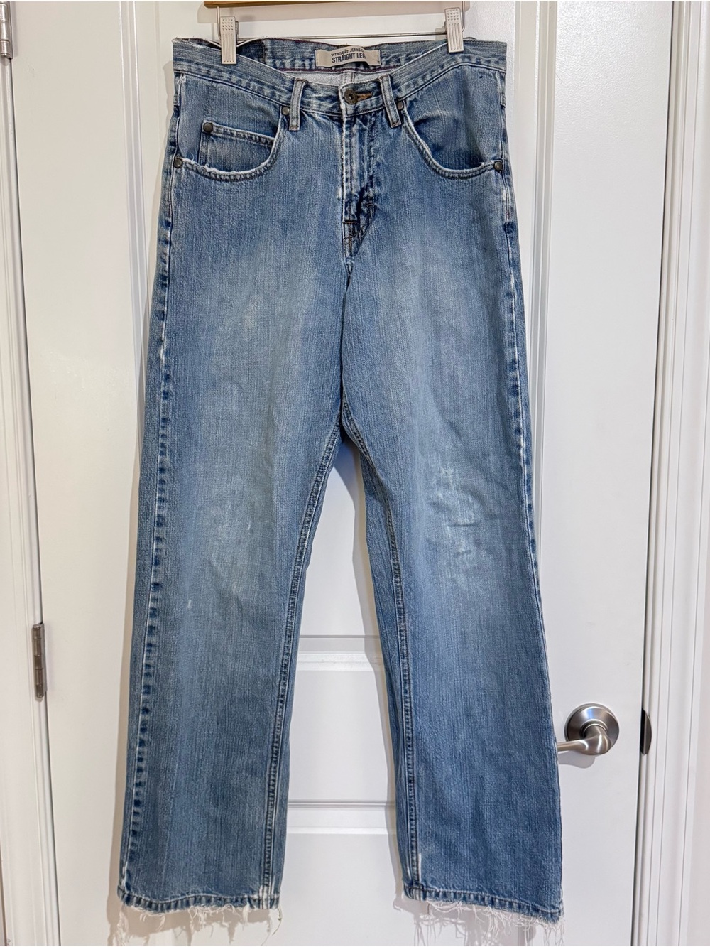 Wrangler Men’s Jeans Vintage 90s Y2K Straight Leg Fit Denim 30x30
